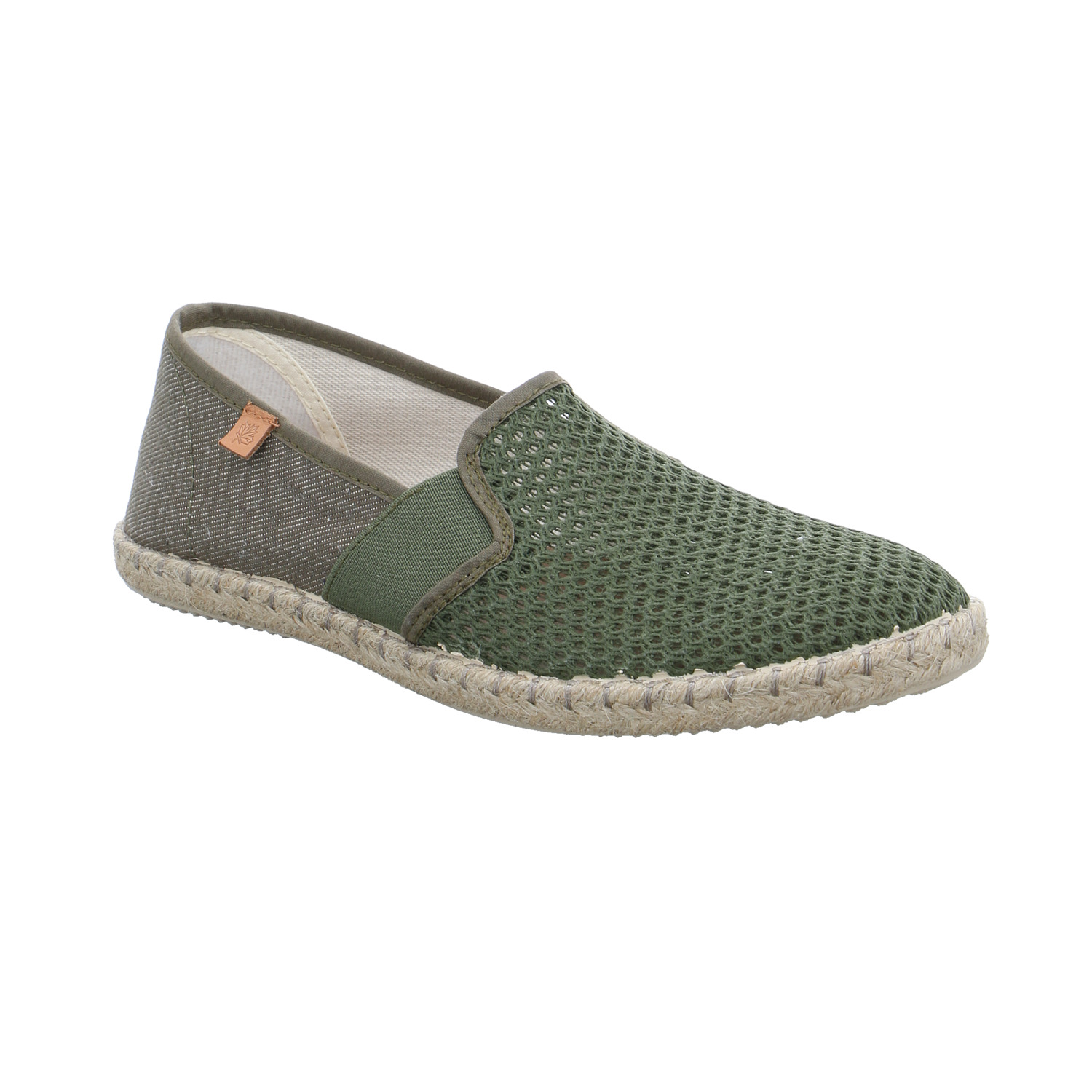 * Espadrilles Khaki Textil