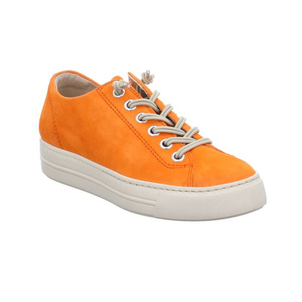 Bild 1 - PAUL GREEN Sneaker Orange Leder