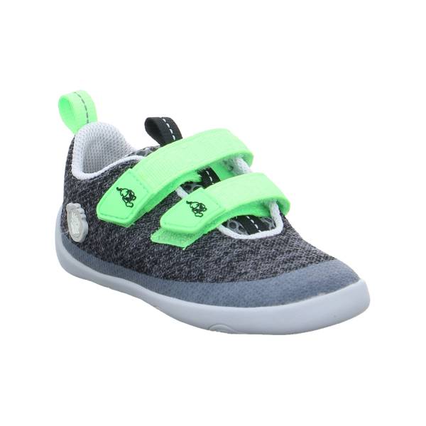 Bild 1 - Thomjoy AG Kleinkinder-Halbschuh Klett Grau Textil Komfortschuh