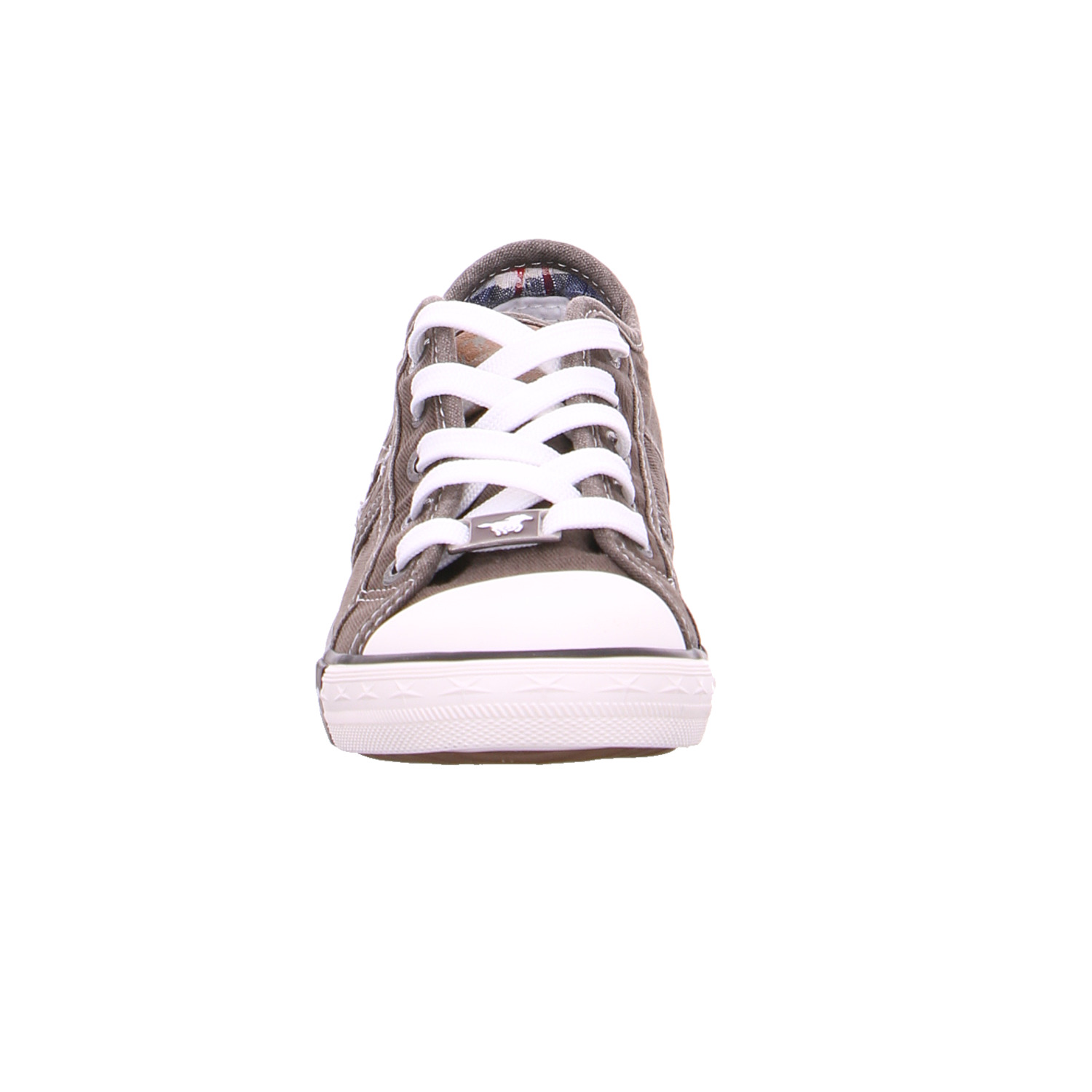 MUSTANG Jugend-Stoffschuh Grau Textil Canvasschuh NV8039