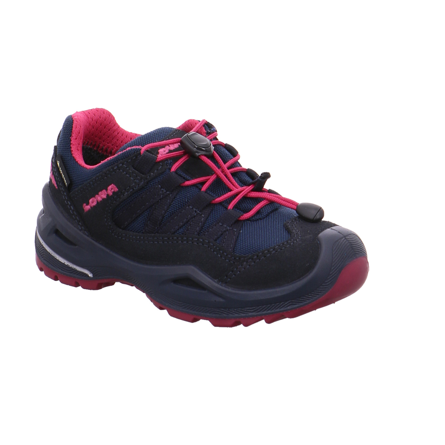 LOWA Jugend-Halbschuh Blau Textil Sneaker Outdoor