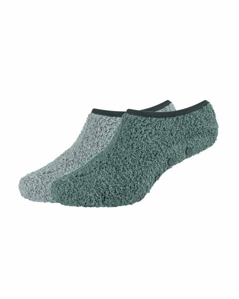 Bild 1 - CAMANO Antirutsch-Socken Grün Textil