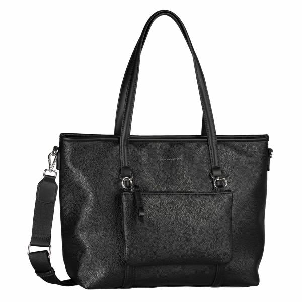 Bild 1 - TOM TAILOR Shopper Schwarz Lederimitat Ja