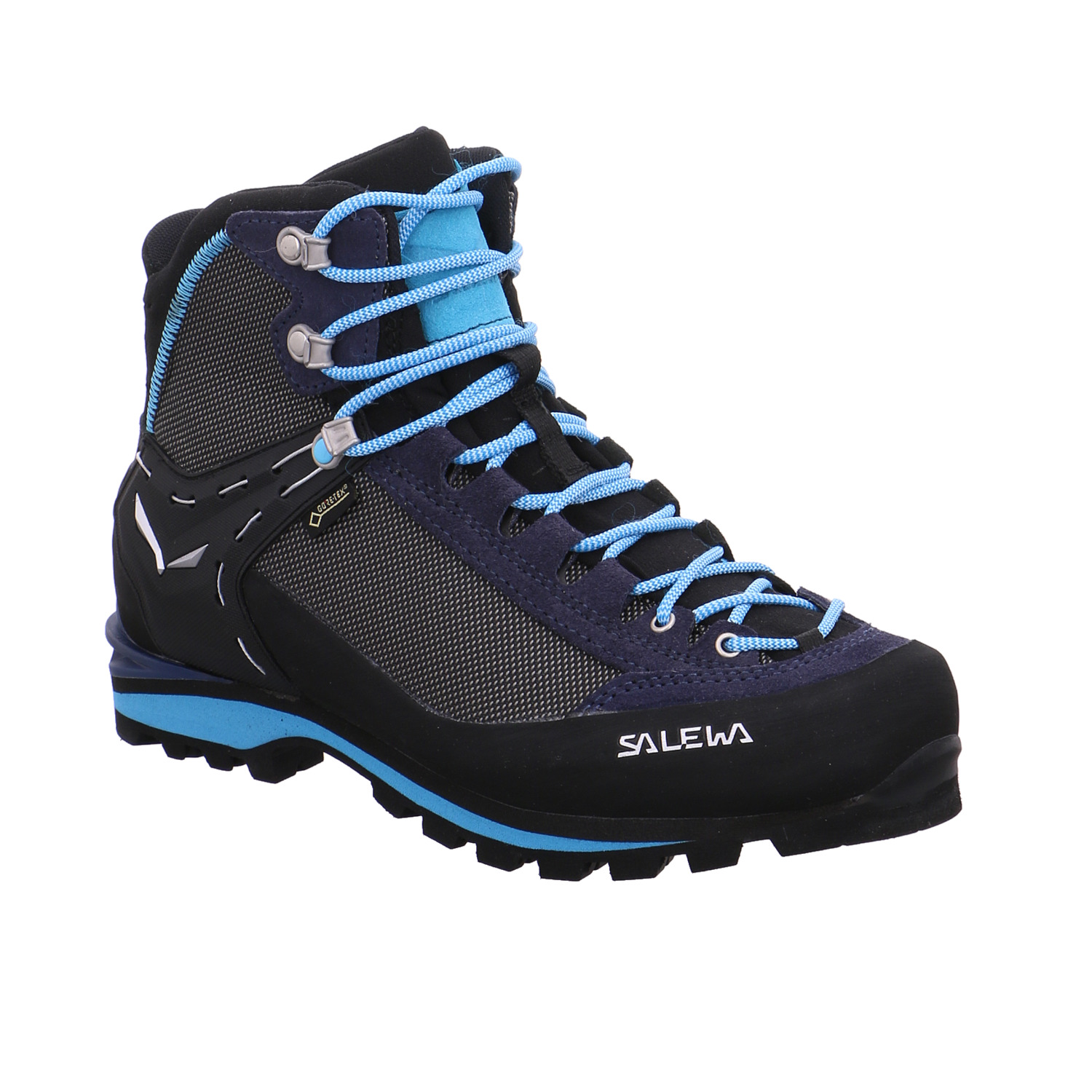SALEWA Wander- Bergschuh Damen Blau Synthetik SALEWA Wander- Bergschuh Damen Blau Synthetik