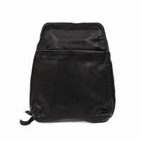 BEAR DESIGN Rucksack Schwarz Leder