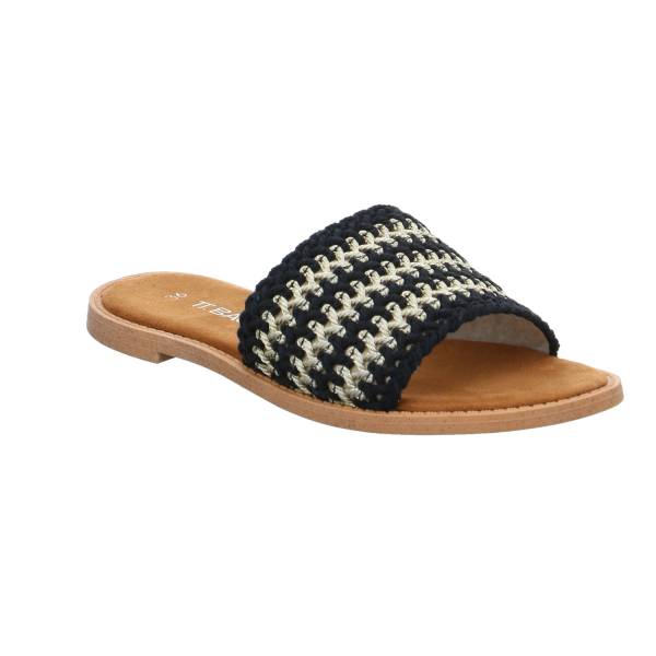 Bild 1 - BAGATT Pantolette Schwarz Textil