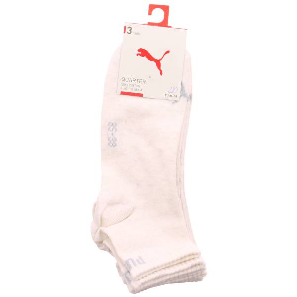 Bild 1 - PUMA SOCKEN Freizeitsocken Offwhite Textil