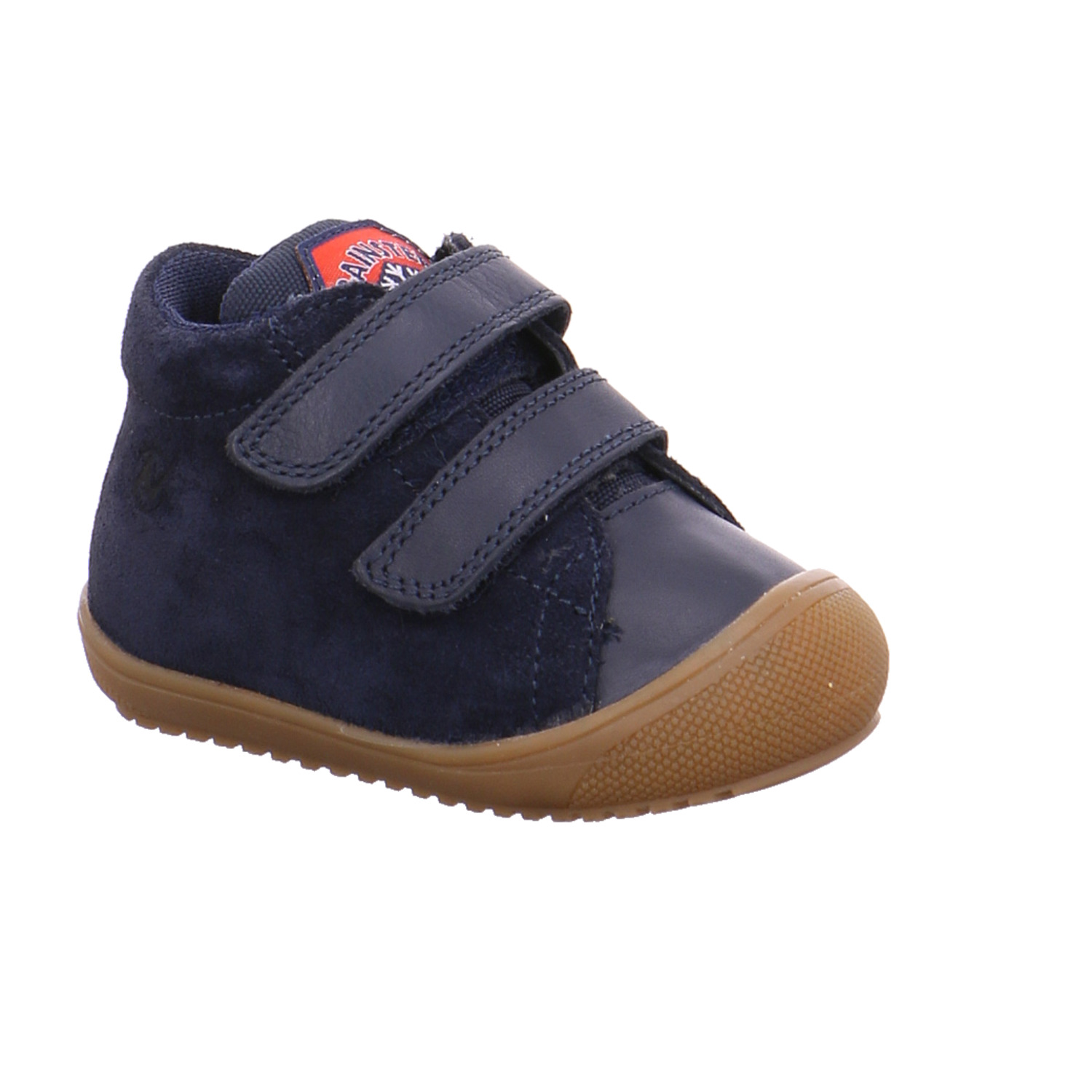 NATURINO Kleinkinder-Winter-Bottine Blau Leder Unisex Bottine