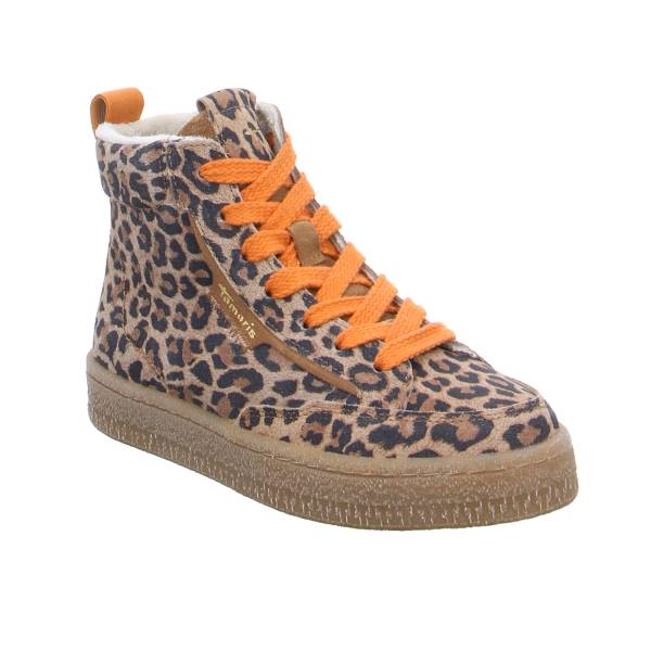 Bild 1 - TAMARIS Mid Cut Sneaker Leopard Leder