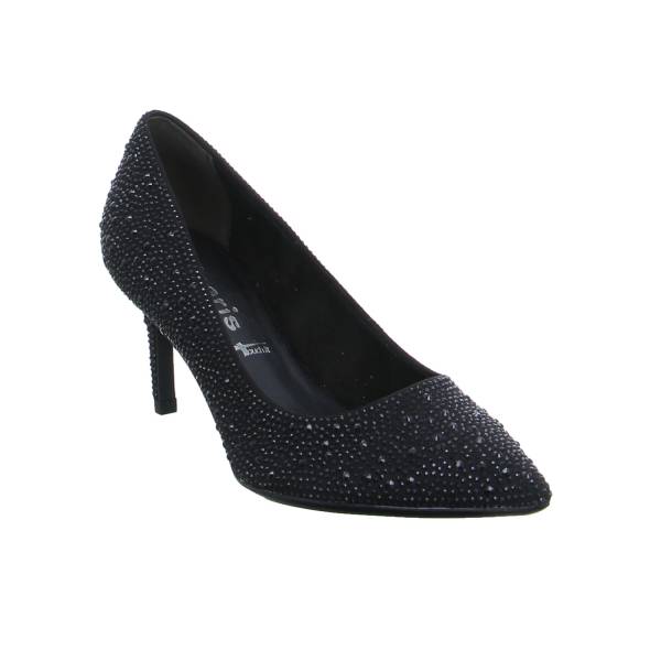 Bild 1 - TAMARIS Pumps Schwarz Textil