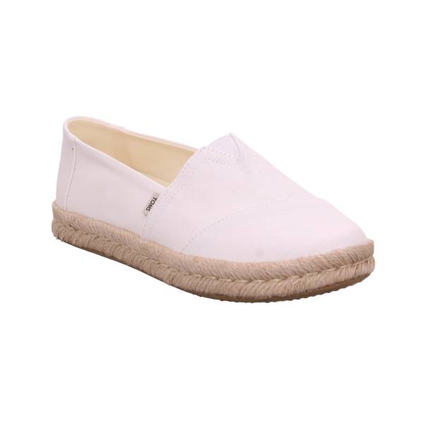 Bild 1 - TOMS Espadrille Offwhite Textil TOMorrowS Shoes