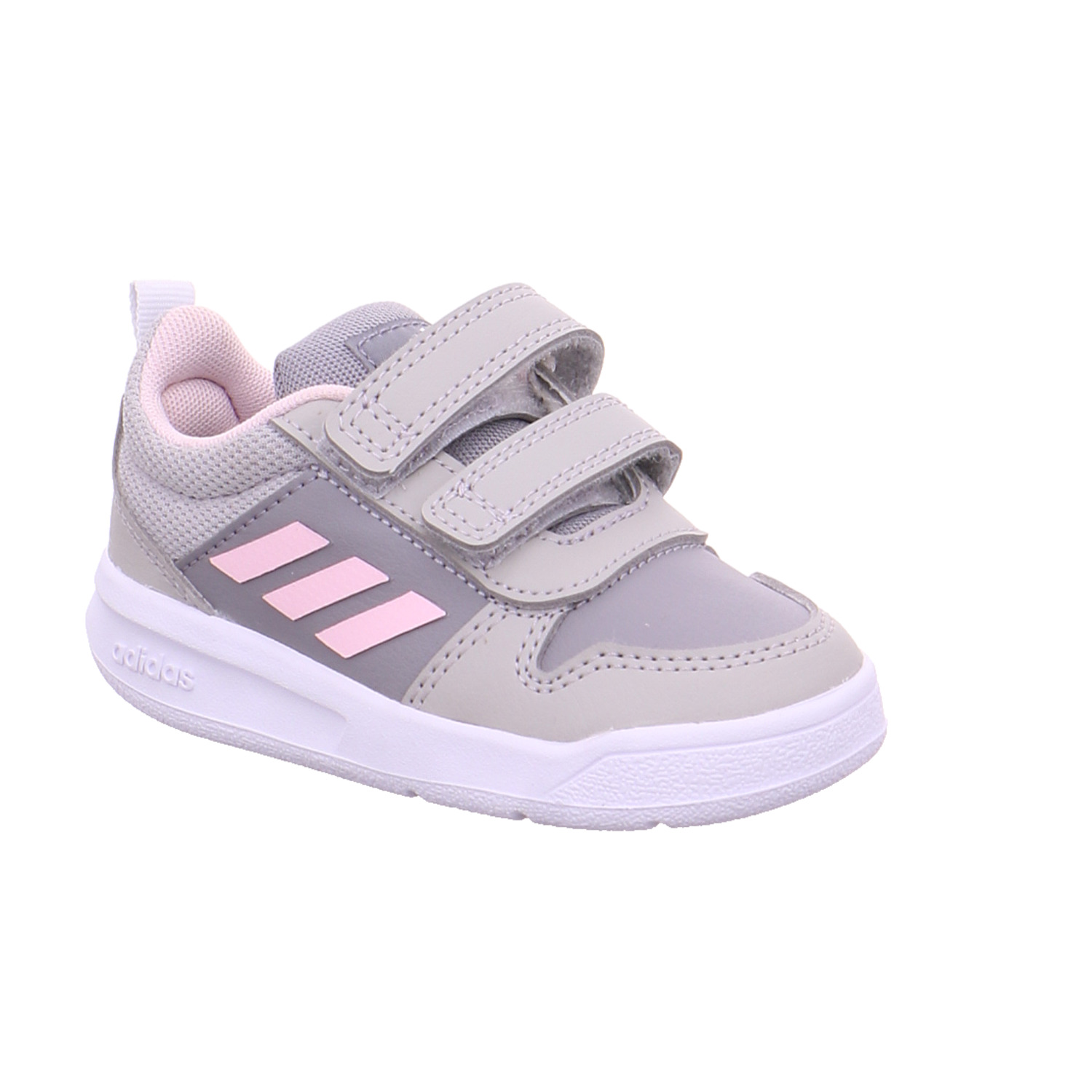 ADIDAS Baby-Sport-Bottine Silber Lederimitat Sneaker