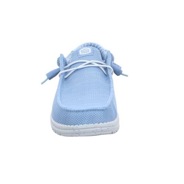 Bild 2 - HEY DUDE Halbschuh Hellblau Textil
