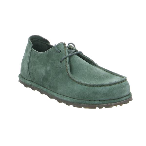 Bild 1 - BIRKENSTOCK Schnürschuh Olive Leder