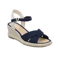 TAMARIS Sandalette Navy Lederimitat