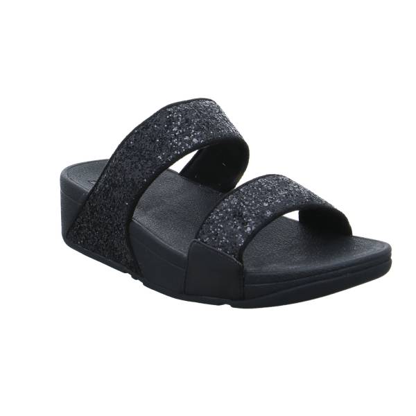 Bild 1 - FITFLOP Pantolette Schwarz Lederimitat