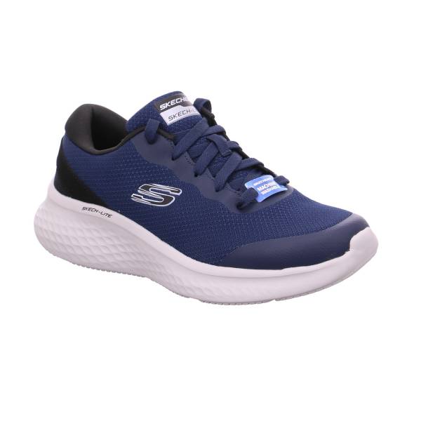 Bild 1 - SKECHERS Halbschuhe Sneaker Stoff Blau Synthetik