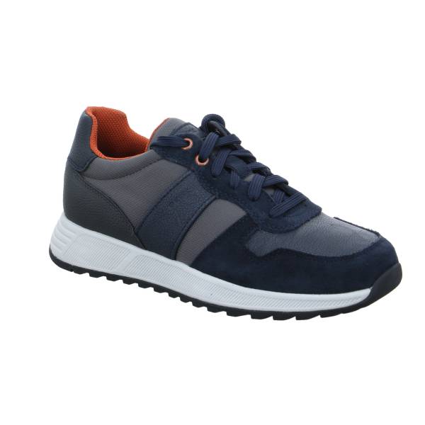 Bild 1 - GEOX Halbschuhe Sneaker Grau Lederimitat