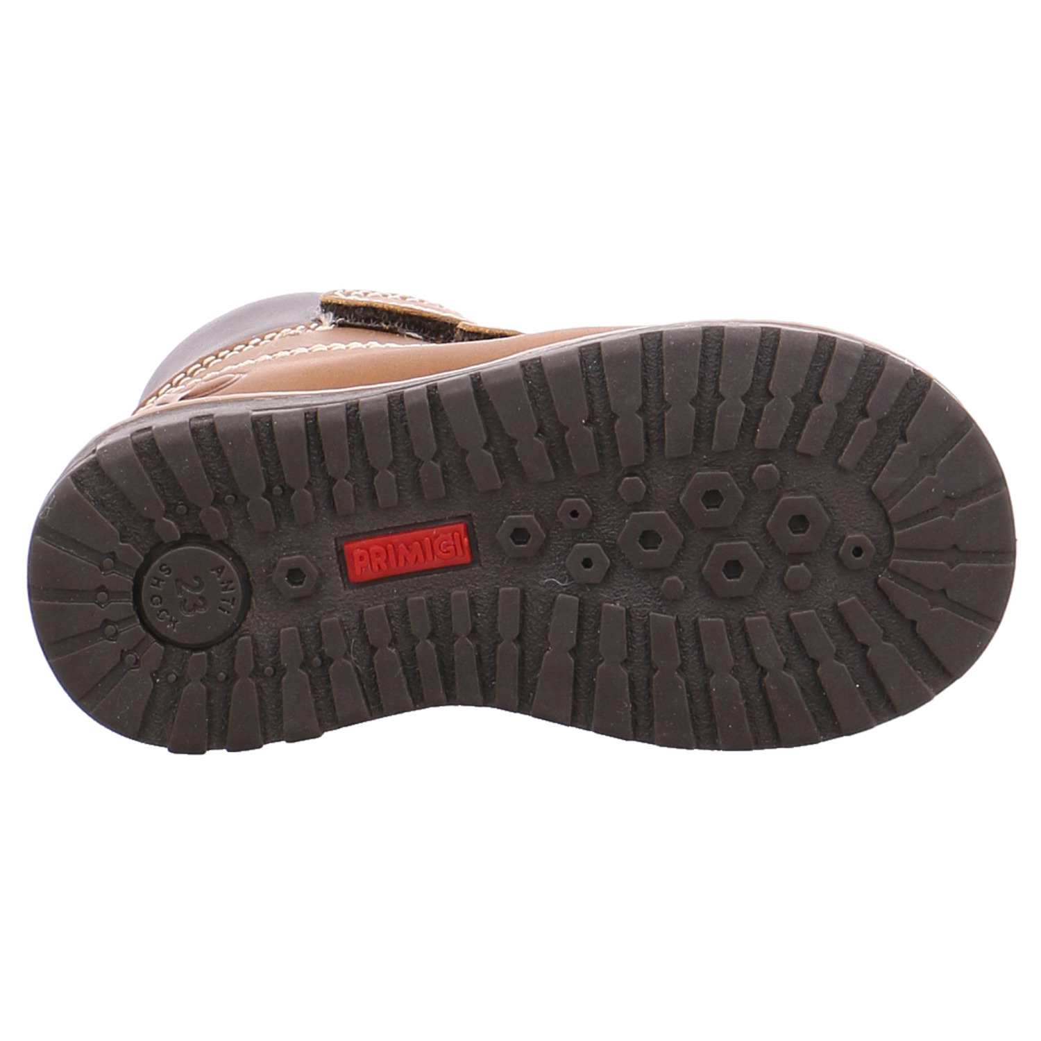 PRIMIGI Kleinkinder-Winter-Bottine Camel Leder Boot YB7586