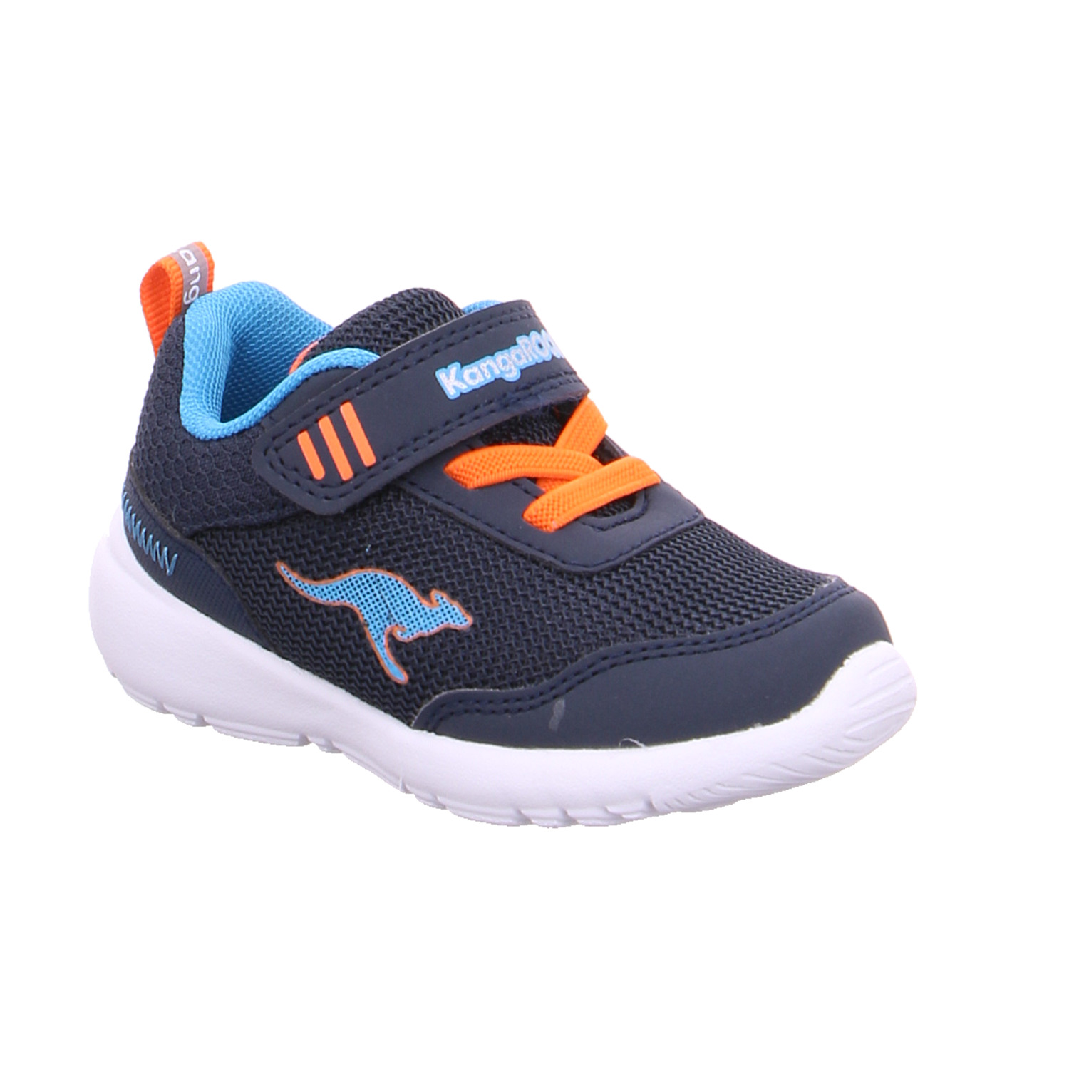 KANGAROOS Baby-Sport-Bottine Blau Textil Sneaker