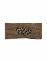 PIECES Stirnband Beige Textil