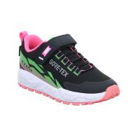 Bild 1 - PRIMIGI Mädchen-Halbschuh Klett Schwarz Leder Sneaker Bild 1 - PRIMIGI Mädchen-Halbschuh Klett Schwarz Leder Sneaker