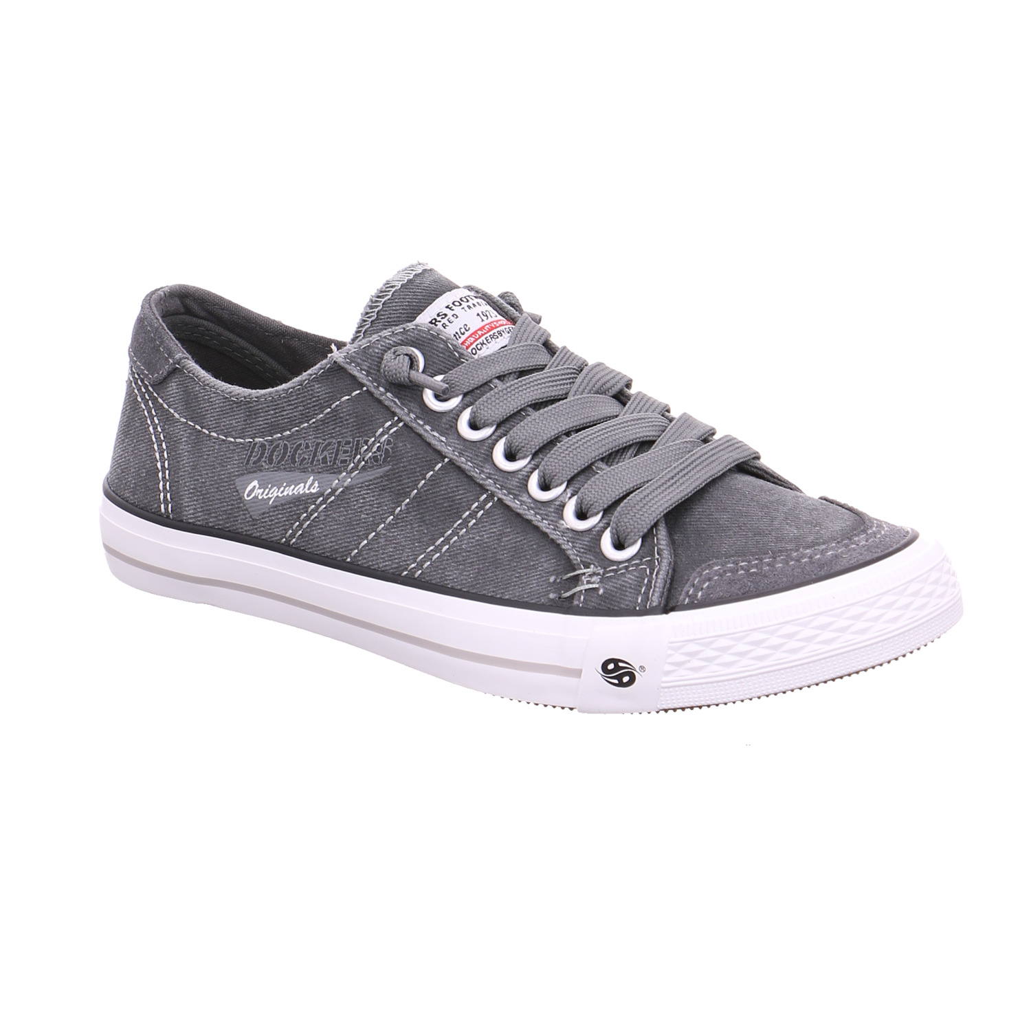 DOCKERS Stoffschuhe unisex Grau Textil