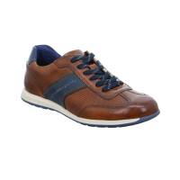 Bild 1 - BUGATTI SHOES Halbschuhe Sneaker Cognac Leder Bild 1 - BUGATTI SHOES Halbschuhe Sneaker Cognac Leder
