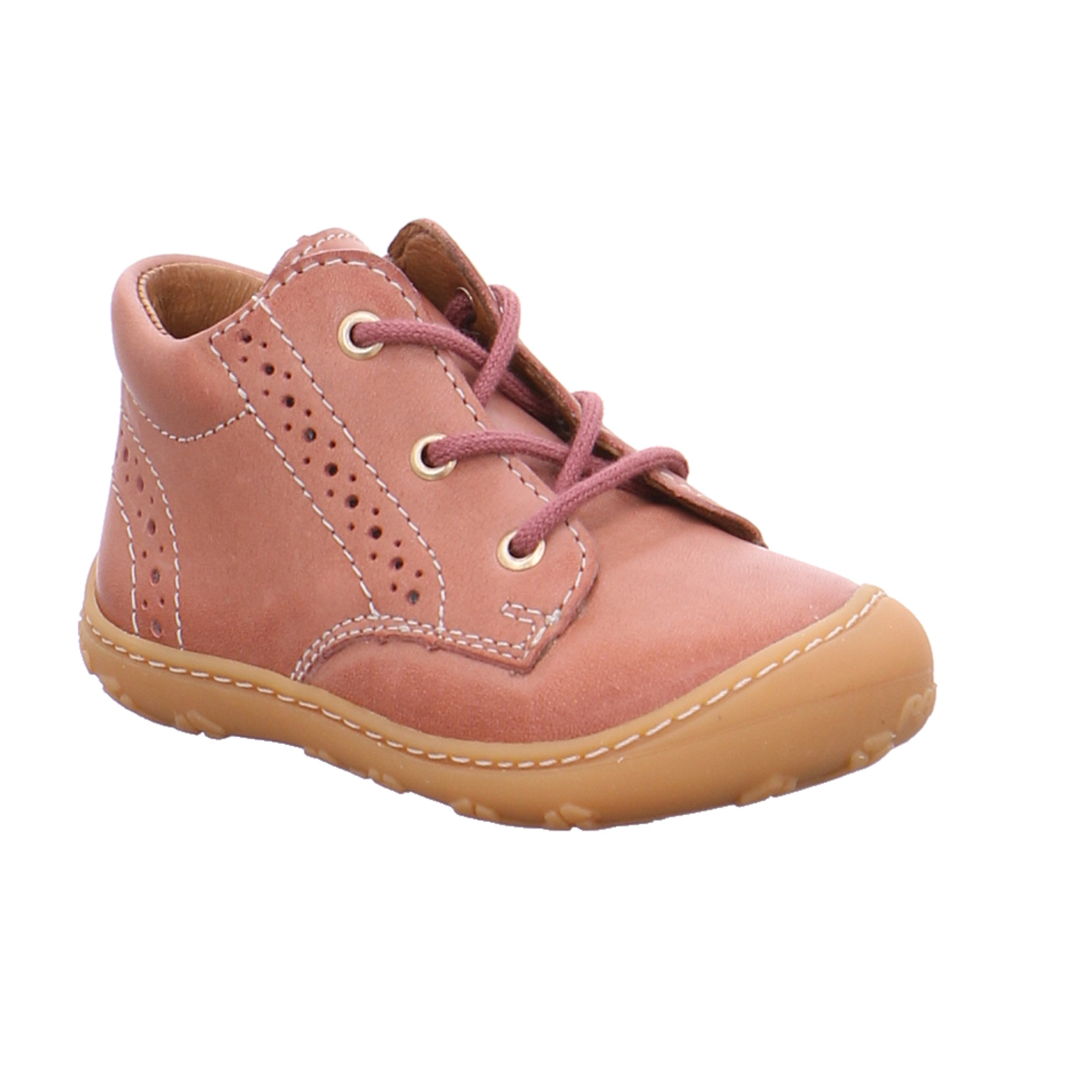 PEPINO Lauflernschuh Rosa Leder Bottine YB6446 PEPINO Lauflernschuh Rosa Leder Bottine YB6446
