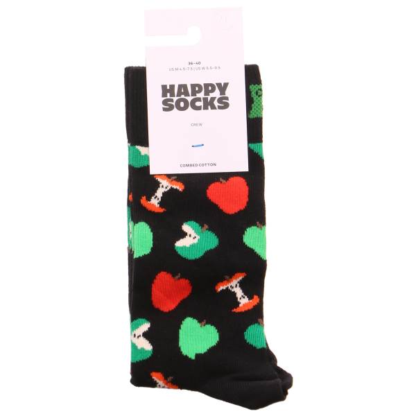 Bild 1 - HAPPY SOCKS Freizeitsocken Schwarz Textil