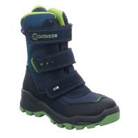 IMAC Jungen- Snowboot Membran Grau Leder Stiefel
