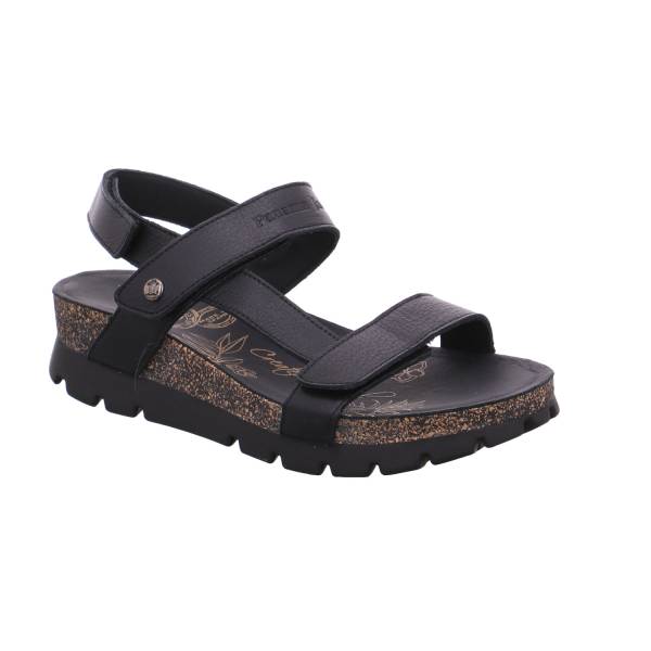 Bild 1 - PANAMA JACK Sandalette Schwarz Leder