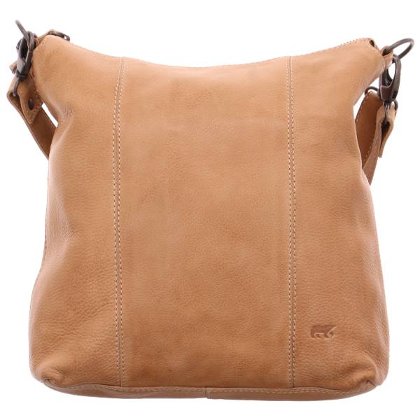 Bild 1 - BEAR DESIGN Umhänge-/Schultertasche gross Beige Leder