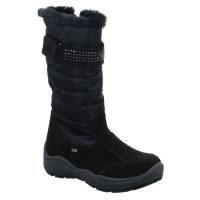 Bild 1 - SCHUHENGEL Mädchen-Winterstiefel Schwarz Leder Stiefel Bild 1 - SCHUHENGEL Mädchen-Winterstiefel Schwarz Leder Stiefel