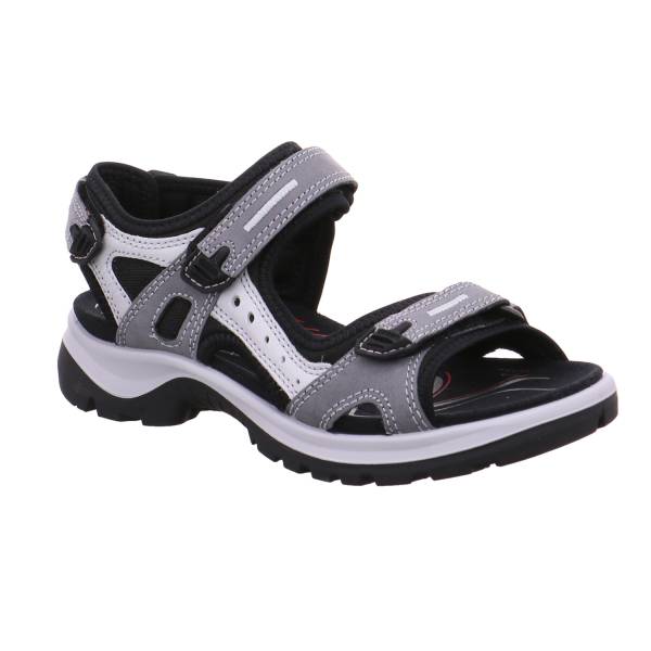 Bild 1 - ECCO Trekking-Sandalette Grau Leder