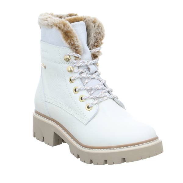 Bild 1 - TAMARIS Boot Offwhite Leder mit Tex - Membrane