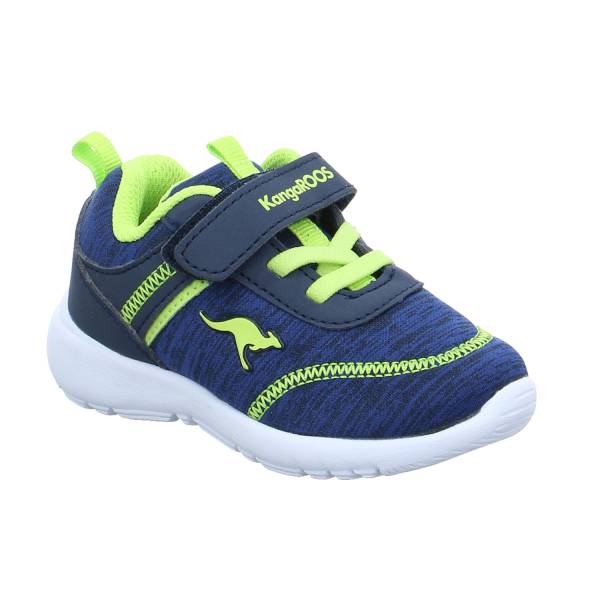 Bild 1 - KANGAROOS Baby-Sport-Bottine Dunkelblau Textil Sneaker