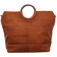 Bild 1 - BEAR DESIGN Henkeltasche Cognac Leder Bild 1 - BEAR DESIGN Henkeltasche Cognac Leder