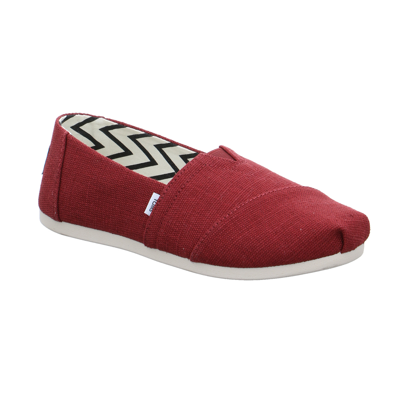 TOMS Espadrille Dunkelrot Textil TOMorrowS Shoes