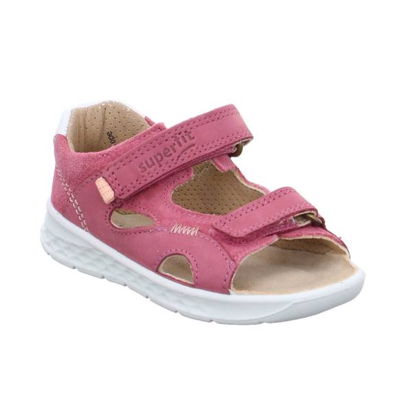 Bild 1 - SUPERFIT Baby-Sandale Pink Leder Mädchen Minilette