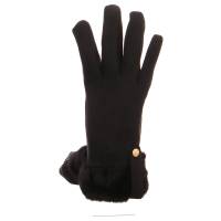 Bild 1 - ISOTONER Handschuh Schwarz Leder Damen Bild 1 - ISOTONER Handschuh Schwarz Leder Damen