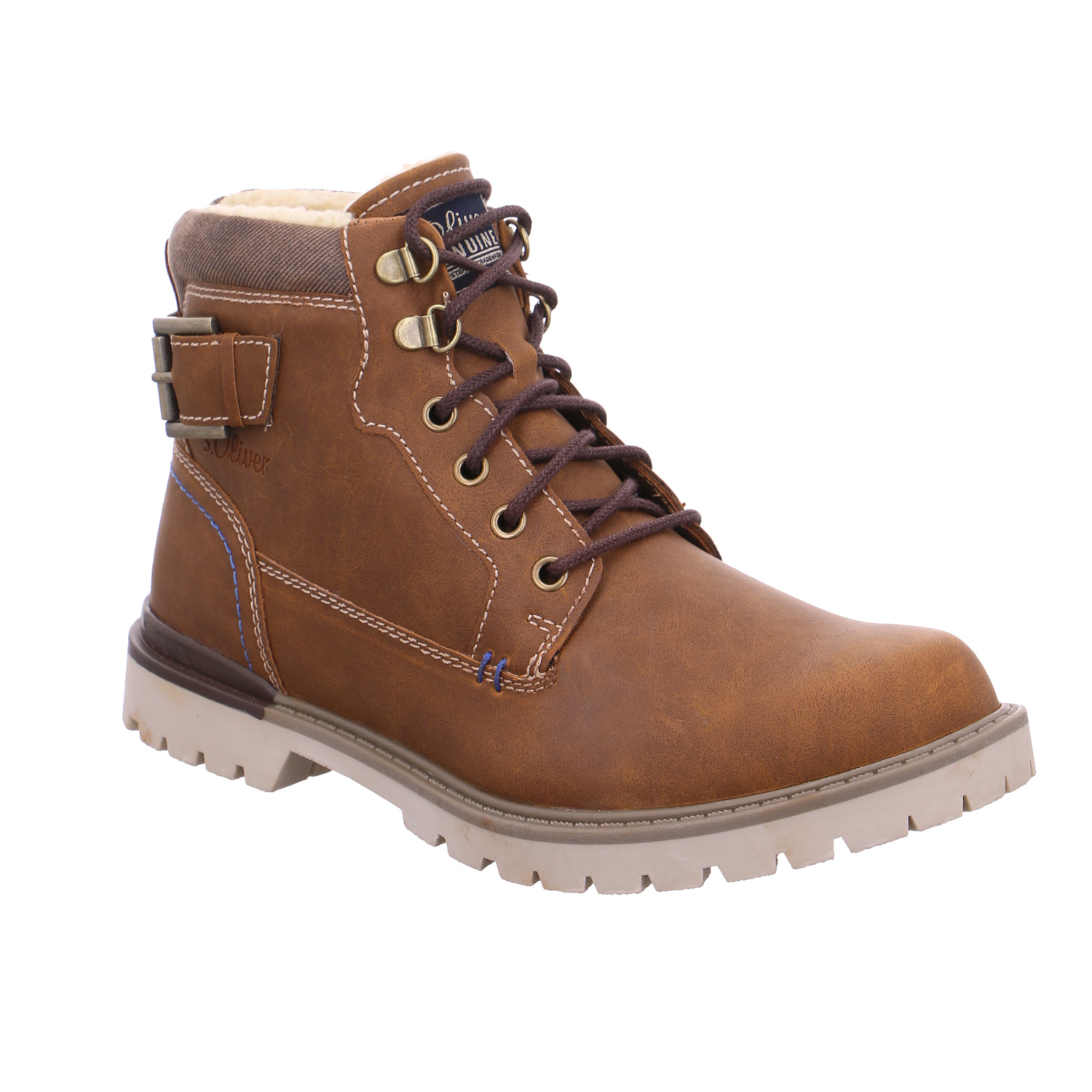 S.OLIVER Winter-Boots Cognac Synthetik