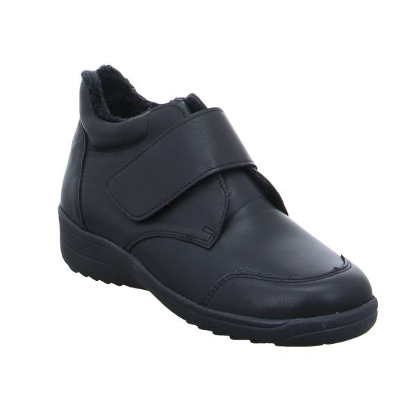 Bild 1 - VAN DER LAAN Comfort-Stiefelette Schwarz Leder mit 2RV