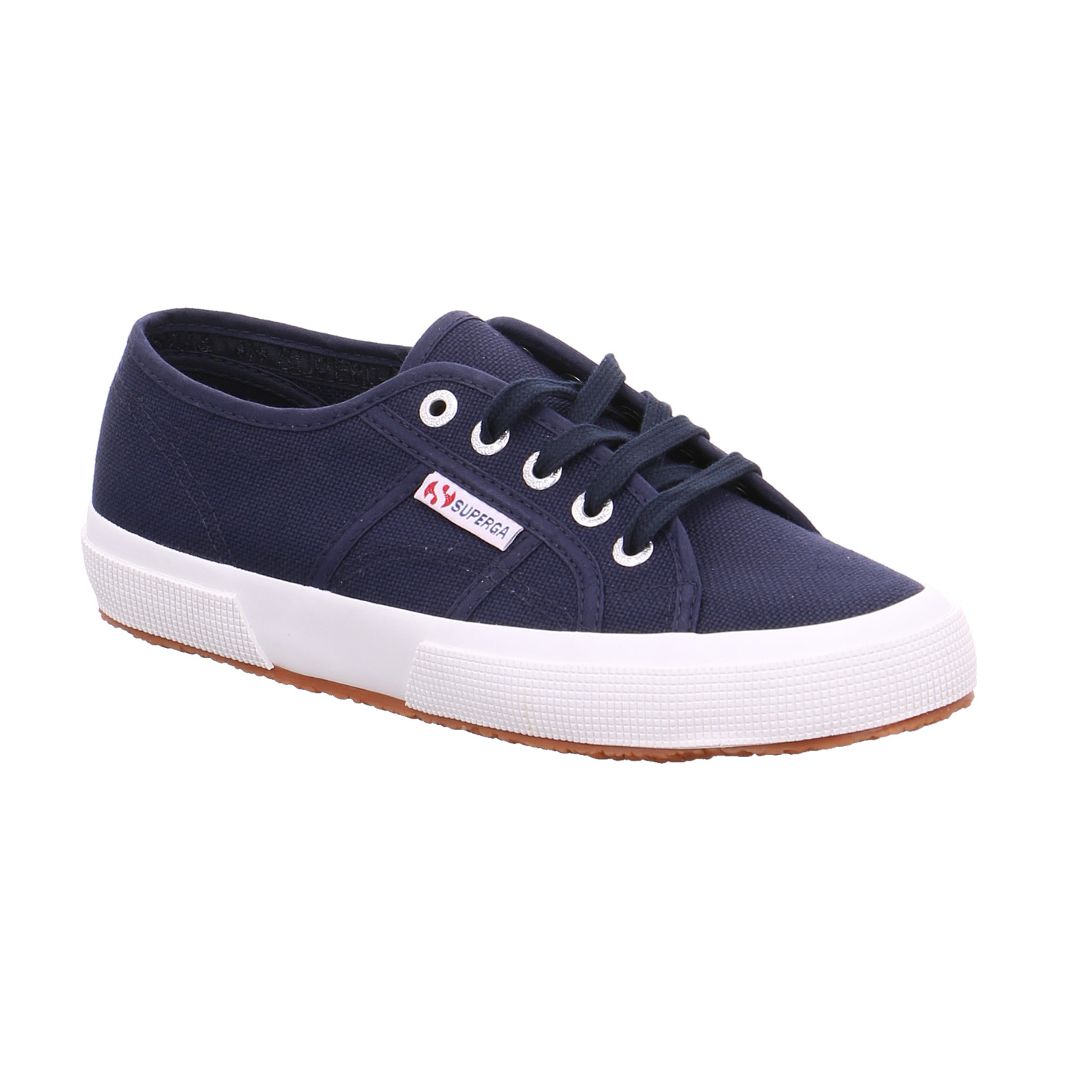 SUPERGA Sneaker Blau Textil