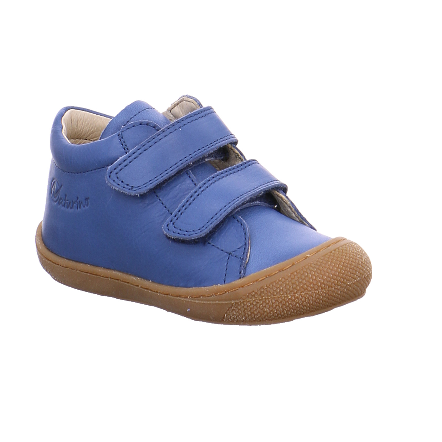 NATURINO Lauflernschuh Jeansblau Leder Unisex Bottine YB7895 NATURINO Lauflernschuh Jeansblau Leder Unisex Bottine YB7895