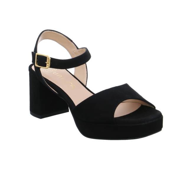 Bild 1 - Unisa Sandalette Schwarz Leder