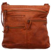 BEAR DESIGN Umhängetasche Cognac Leder
