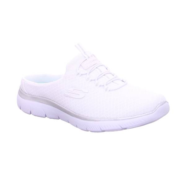 Bild 1 - SKECHERS Sabot Weiss Textil