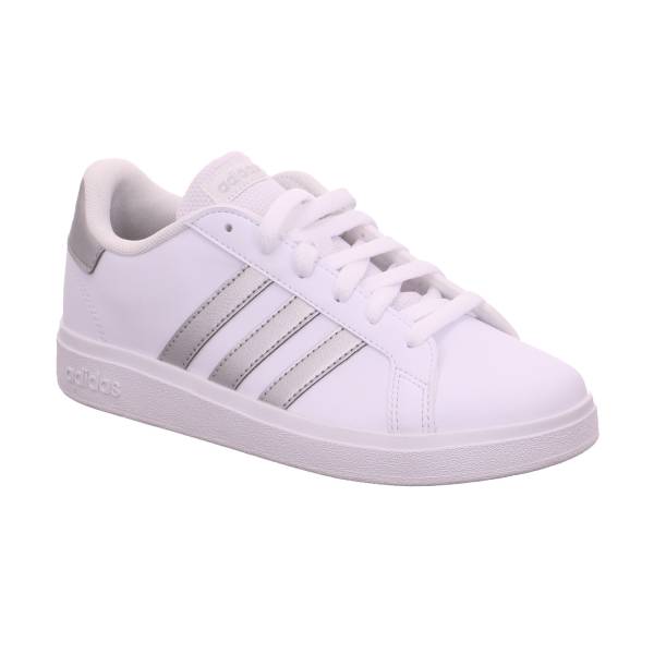 Bild 1 - ADIDAS Kinder Sportschuh Weiss Lederimitat