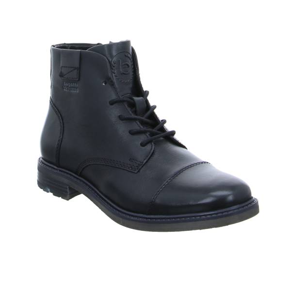 Bild 1 - BUGATTI SHOES Winter-Boots Schwarz Leder